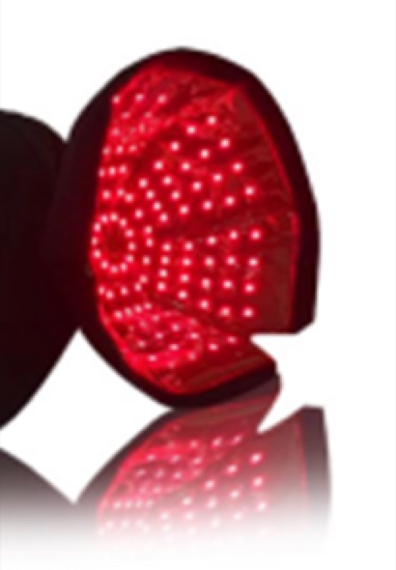 150-LED array glowing